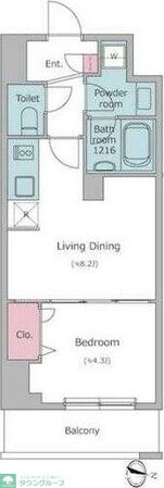 N-flats板橋の物件間取画像